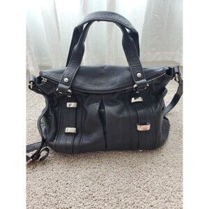 Slouchy Leather purse by B Makowsky